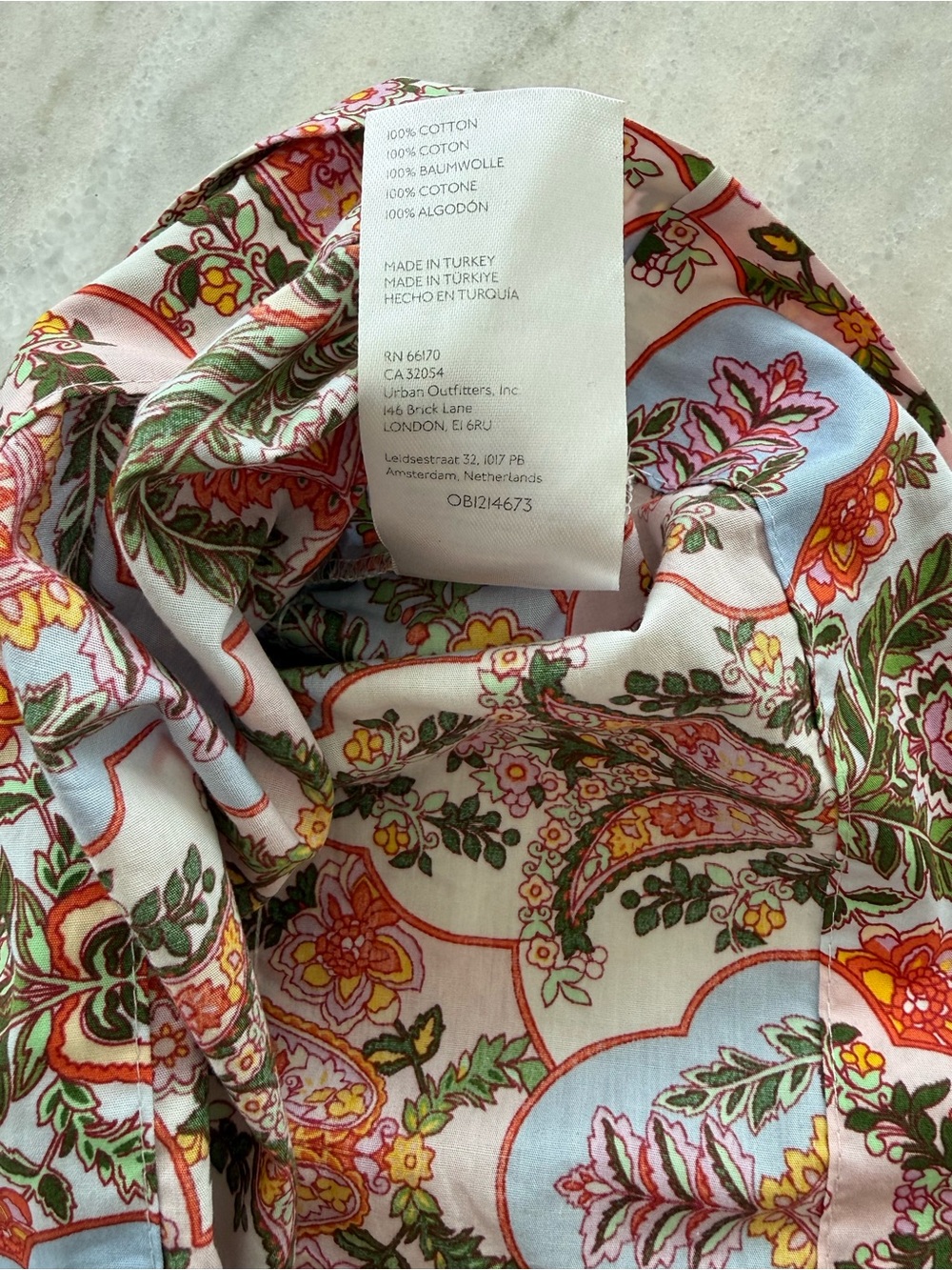 Anthropologie Somerset Maxi Dress Paisley Floral Boho Cottagecore Women Size M - Picture 10 of 13